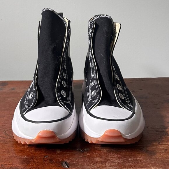 Converse - Run Star Hike Canvas Platform - Women's Size 7.5 - Black - Picture 2 of 7